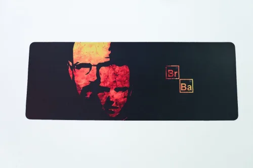 MousePad XXL Diseño Breaking Bad 80x30cm Sin Bordado