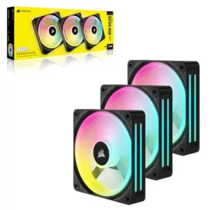 Ventilador Corsair ICUE LINK QX120 RGB, 120 Mm, kit 3