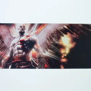 MousePad XXL Diseño God of War 80x30cm Bordado