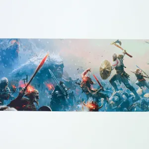 MousePad XXL Diseño God of War 80x30cm Sin Bordado