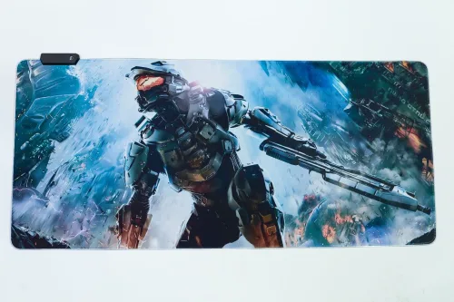 MousePad Pro RGB XXL Diseño Halo 90x40cm