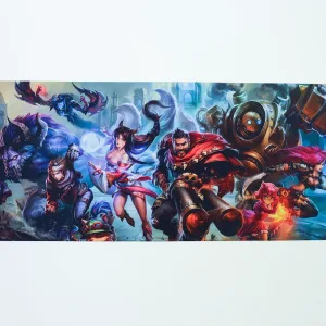 MousePad XXL Diseño League of Legends 80x30cm Sin Bordado
