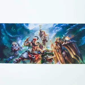 MousePad XXL Diseño League of Legends 80x30cm Sin Bordado