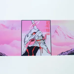 MousePad XXL Diseño Neon Genesis Evangelion 80x30cm Bordado