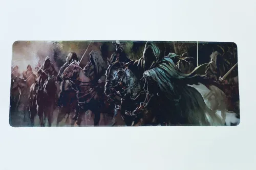 MousePad XXL Diseño Nueve Jinetes LOTR Bordado 80x30cm