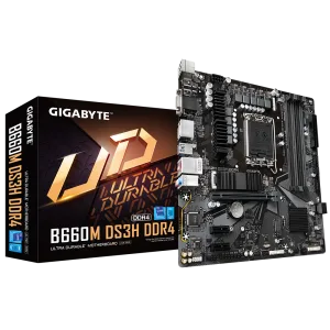 Placa Madre Gigabyte B660M Gaming DDR4 Chipset Intel B660 LGA1700