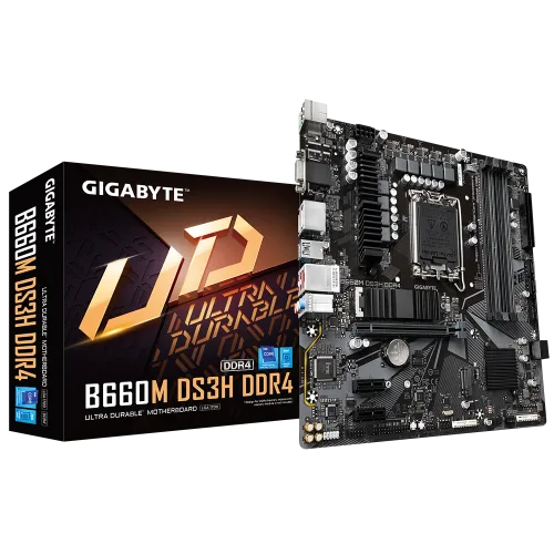 Placa Madre Gigabyte B660M Gaming DDR4 Chipset Intel B660 LGA1700