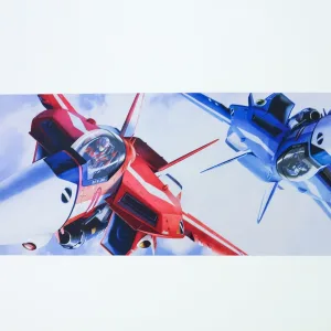 MousePad XXL Diseño Robotech 80x30cm Sin Bordado