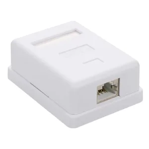 Roseta para Pared Simple Conexión RJ45 Cat 6 Ulink
