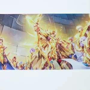 MousePad Pro XXL Diseño Caballeros del Zodiaco 90x40cm