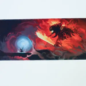 MousePad XXL Diseño Señor de los Anillos 80x30cm Bordado