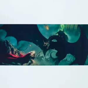 MousePad XXL Diseño Señor de los Anillos 80x30cm Bordado