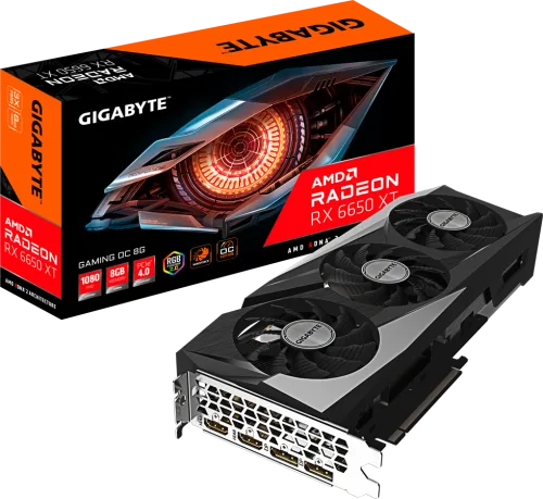Tarjeta Grafica Gigabyte Radeon RX 6650 XT GAMING OC 8G