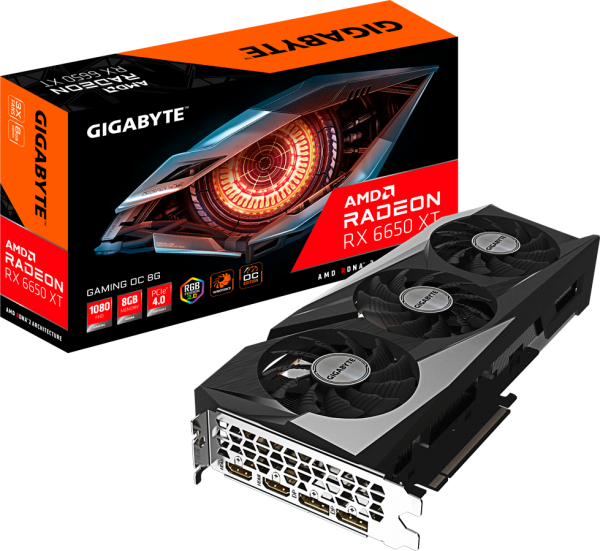 Tarjeta Grafica Gigabyte Radeon RX 6650 XT GAMING OC 8G