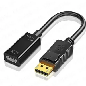 Cable Adaptador Displayport a Hdmi Dp a Hdmi 4k