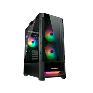 Gabinete Gamer Cougar Duoface Rgb -Negro