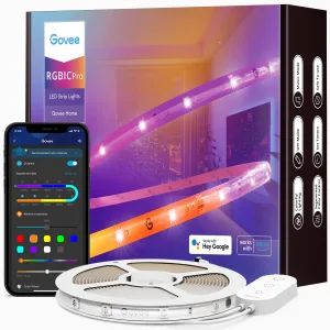 Tira de Luces LED RGBIC Pro 5Mts Govee