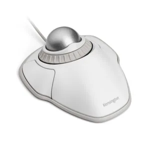 Mouse Trackball Orbit® con Anillo de Desplazamiento — Alámbrico Blanco