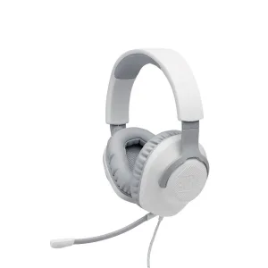Audífono JBL Quantum 100 Con Cable Blanco