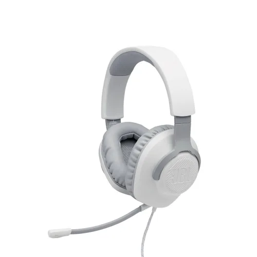 Audífono JBL Quantum 100 Con Cable Blanco