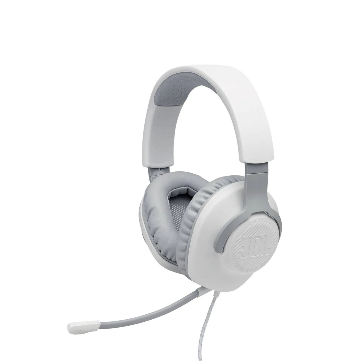 Audífono JBL Quantum 100 Con Cable Blanco