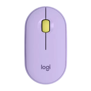 Mouse Logitech Pebble M350 Inalámbrico Bluetooth Color Lavanda