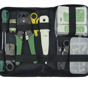 Kit Herramientas Para Redes Rj45 Rj11/ Green Rj10