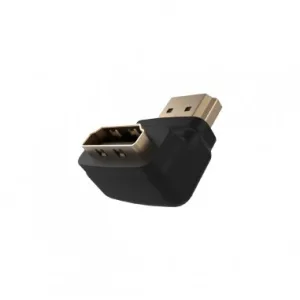 Adaptador HDMI macho a HDMI hembra con ángulo