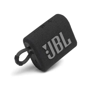 Parlante Portátil JBL GO 3 - Inalámbrico - Bluetooth - Color negro