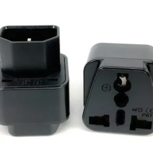 Adaptador Fuente de Poder Macho c14 a Hembra c13