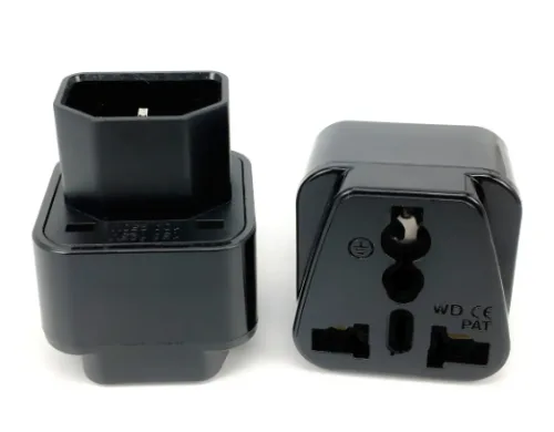 Adaptador Fuente de Poder Macho c14 a Hembra c13