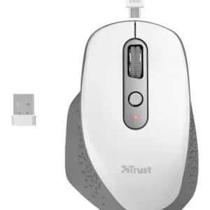 Mouse Inalámbrico Trust Ozaa White