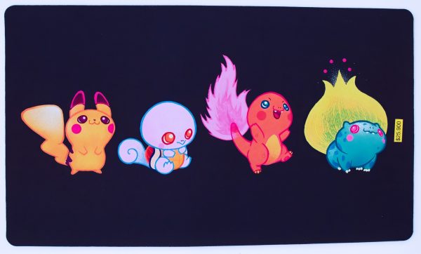 MousePad XL Diseño Pokemon 61x35cm Sin Bordado