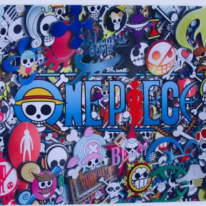 MousePad XL Diseño One Piece 61x35cm Bordado