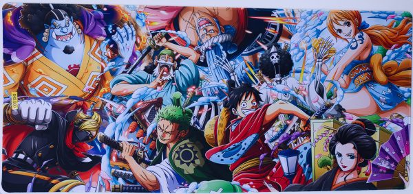 MousePad XXL Diseño One Piece 90x40cm Bordado