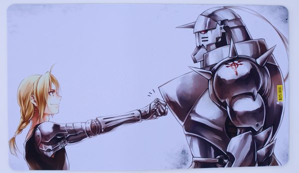 MousePad XL Diseño Full Metal Alchemist 61x35cm Sin Bordado