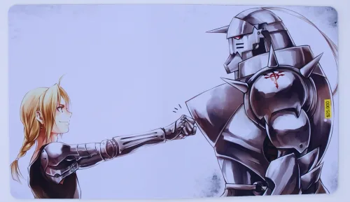 MousePad XL Diseño Full Metal Alchemist 61x35cm Sin Bordado