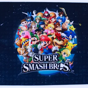 MousePad XL Diseño Super Smash Bros 61x35cm Sin Bordado