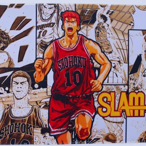 MousePad XXL Diseño Slam Dunk 90x40cm Bordado