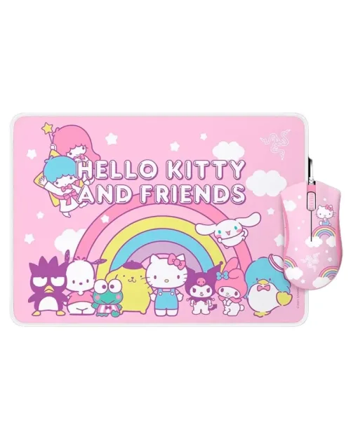 Mousepad Razer Deathadder Essential. + Goliathus Hello kitty and Friends edition.