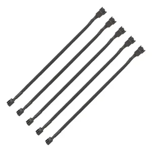 Cable de ventilador Pwm de 4 pines, 1 divisor, 27cm de largo