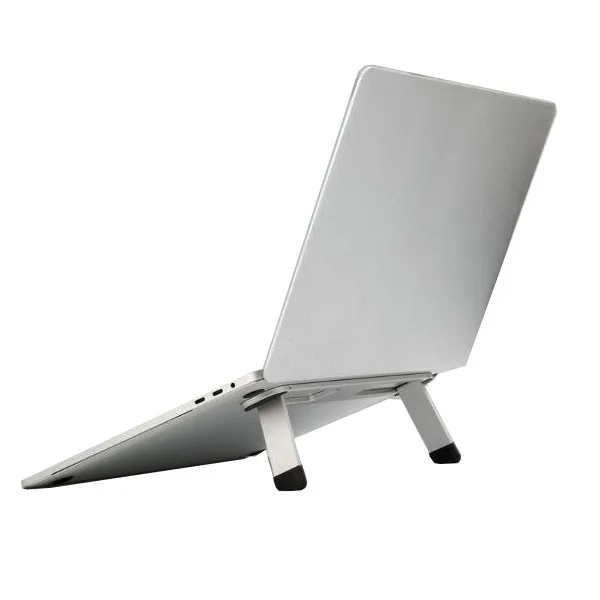 Soporte Adhesivo De Aluminio Para Notebook Plegable Utek