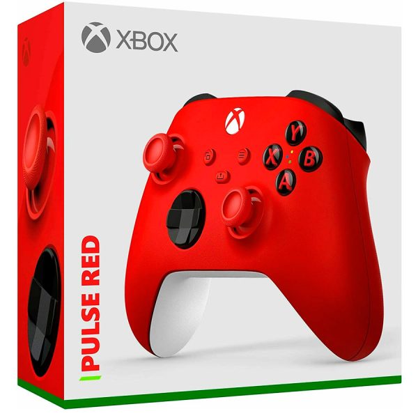 Joystick Control Xbox Original Pulse Red Rojo
