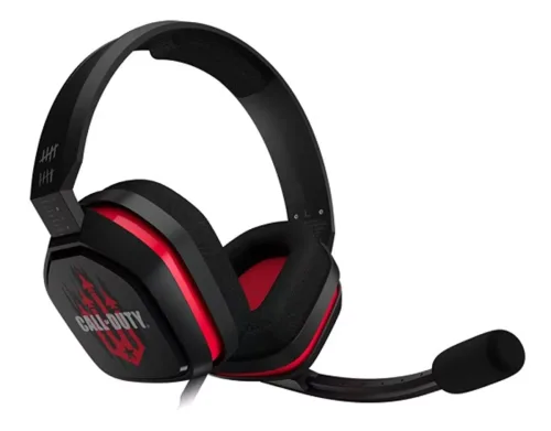 Audífonos Gamer Logitech ASTRO A10 Edición Call Of Duty Cold War, 3.5mm Jack, Negro/Rojo logitech