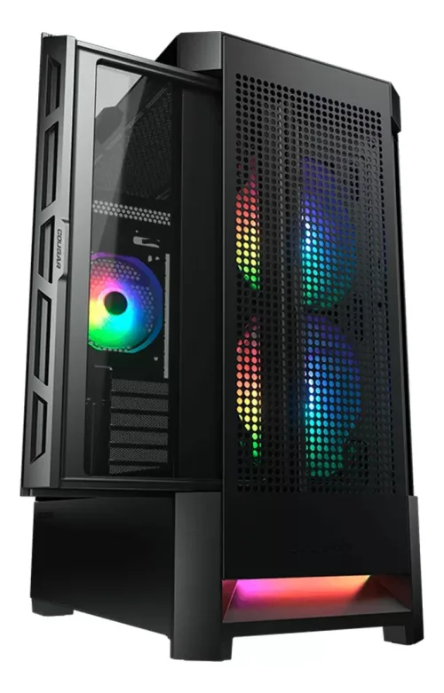Gabinete Gamer Cougar Airface Rgb - Black
