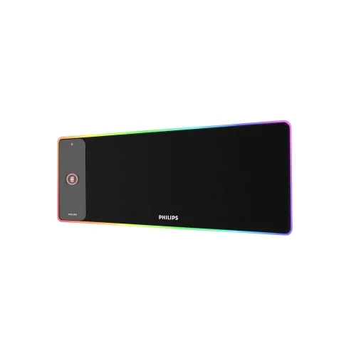 MousePad XL Gamer Philips 80x30 RGB + Carga Inalámbrica