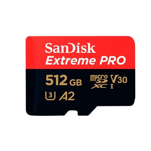 Tarjeta de Memoria Micro Sd Sandisk Extreme Pro 512 Gb 4k Ultra Hd MicroSDXC 200MB/s