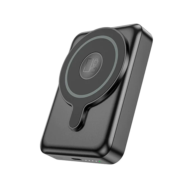 Cargador portatil inalambrico Hoco Q11 10000mAh PD20W Negro - Imagen 2