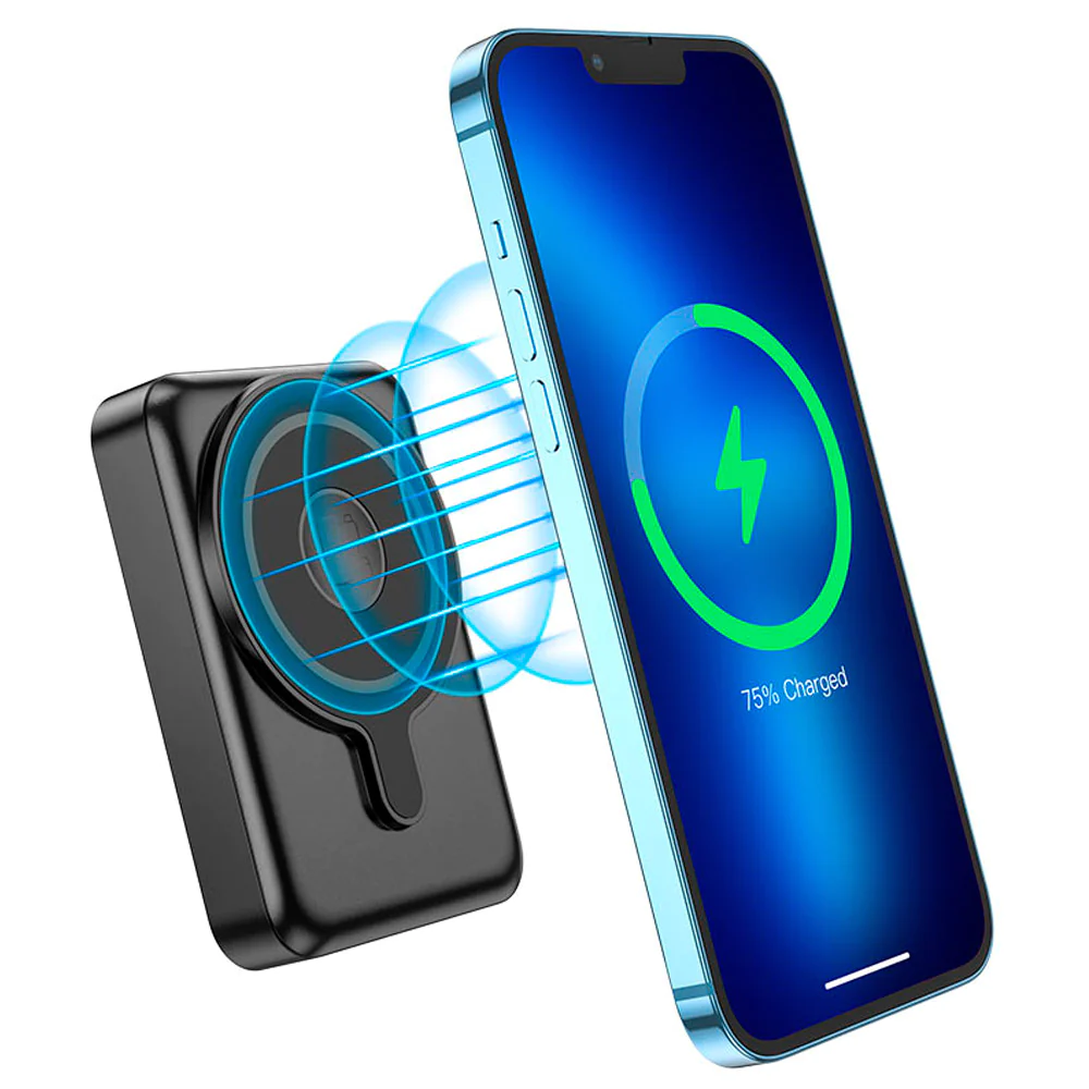 Cargador portatil inalambrico Hoco Q11 10000mAh PD20W Negro