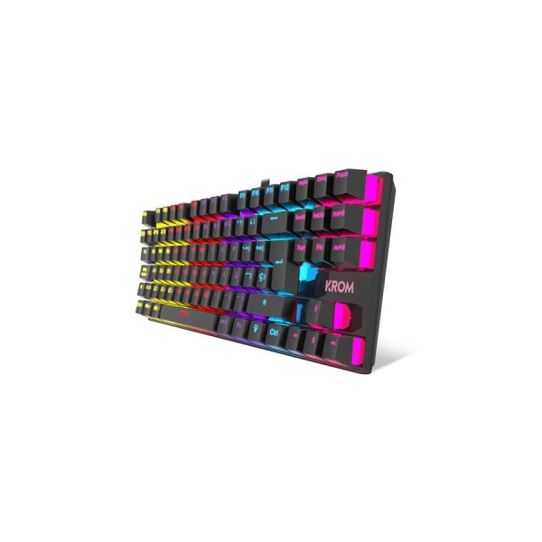 Teclado Mecanico Gamer Krom Kasic TKL RGB Red Switch Español - Imagen 2